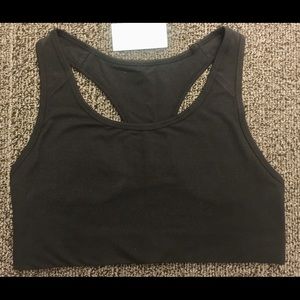 Rae Mode sports bra. Black. Size M. Brand new.